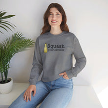 Load image into Gallery viewer, Squash Your Excuses Unisex Heavy Blend™ Crewneck Sweatshirt
