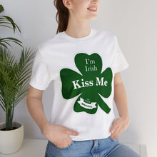 Load image into Gallery viewer, St. Patricks Day 2024 Kiss Me I am Irish Unisex Softstyle T-Shirt
