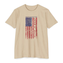 Load image into Gallery viewer, Independence Day USA Flag July 4th 2024 Unisex CVC Jersey T-shirt
