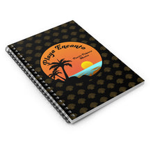 Load image into Gallery viewer, Playa Encanto Spiral Notebook - Ruled Line
