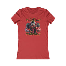 Load image into Gallery viewer, Cardinals Red Rage #3 Women’s Football Fan Favorite Soft Shirt
