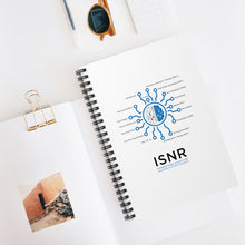 Load image into Gallery viewer, ISNR Neuroregulation Disciplines Spiral Notebook
