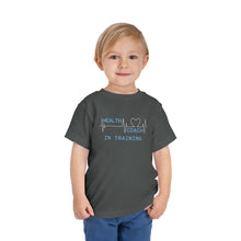 Load image into Gallery viewer, Health Coach in Training heartbeat Toddler Short Sleeve Tee
