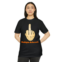 Load image into Gallery viewer, Middle Finger Multiple Sclerosis Unisex CVC Jersey T-shirt
