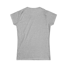 Load image into Gallery viewer, Senior Mom Class of Year and Students Name Customizable Women&#39;s Softstyle Tee
