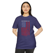 Load image into Gallery viewer, Independence Day USA Flag July 4th 2024 Unisex CVC Jersey T-shirt
