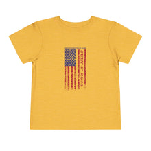 Load image into Gallery viewer, Independence Day USA Flag July 4th 2024 Toddler Short Sleeve Tee
