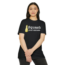 Load image into Gallery viewer, Squash Your Excuses Motivational Unisex CVC Jersey T-shirt
