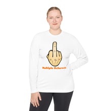 Load image into Gallery viewer, Middle Finger Multiple Sclerosis Unisex Lightweight Long Sleeve Tee
