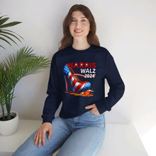 Load image into Gallery viewer, Harris Walz 2024 Unisex Heavy Blend™ Crewneck Sweatshirt
