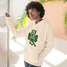 Load image into Gallery viewer, I’m Not Irish Kiss Me Anyway St Patricks Day Three-Panel Fleece Hoodie
