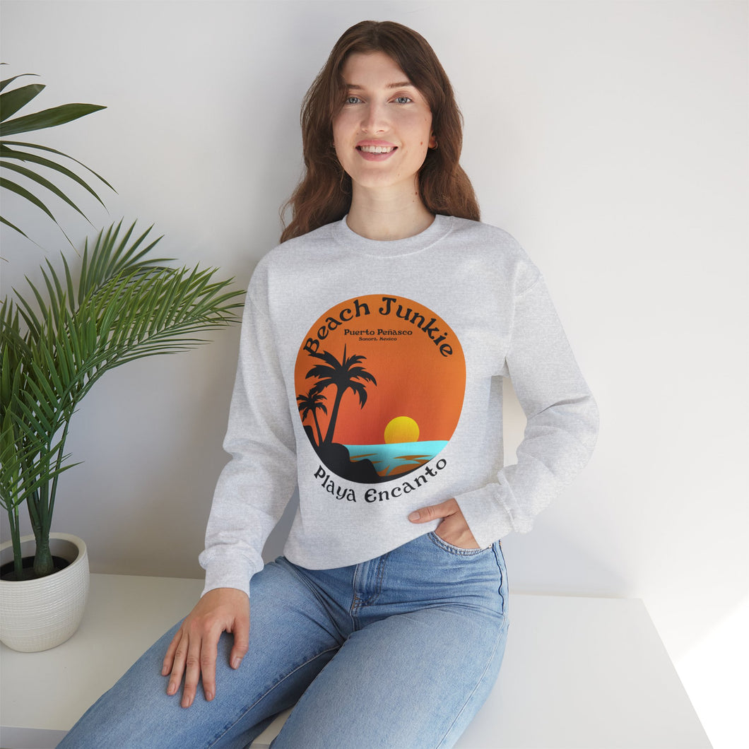 Beach Junkie Playa Encanto Unisex Heavy Blend™ Crewneck Sweatshirt