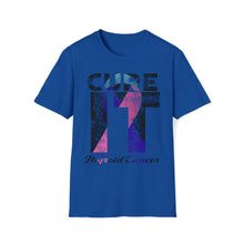 Load image into Gallery viewer, Cure It Thyroid Cancer Unisex Softstyle T-Shirt
