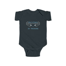 Load image into Gallery viewer, Health Coach In Training Muscle Infant Fine Jersey Bodysuit
