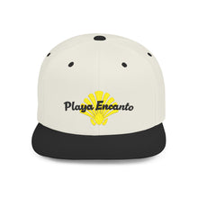 Load image into Gallery viewer, Playa Encanto Flat Bill Snapback Hat - Stylish Summer Cap for Beach Lovers
