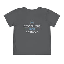 Load image into Gallery viewer, Team Platinum 2023 conference heartbeat discipline equals freedom in training Toddler Short Sleeve Tee
