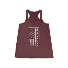 Load image into Gallery viewer, Transformational Health Coach Women&#39;s Flowy Racerback Tank
