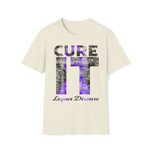 Load image into Gallery viewer, Cure It Lupus Disease Unisex Softstyle T-Shirt
