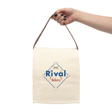 Load image into Gallery viewer, Rival Bakery Canvas Lunch Bag With Strap
