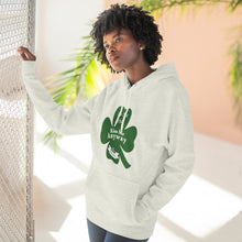 Load image into Gallery viewer, I’m Not Irish Kiss Me Anyway St Patricks Day Three-Panel Fleece Hoodie
