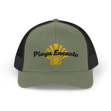 Load image into Gallery viewer, Playa Encanto Snapback Trucker Cap - Stylish Beach Vibe Cap for Summer Adventures
