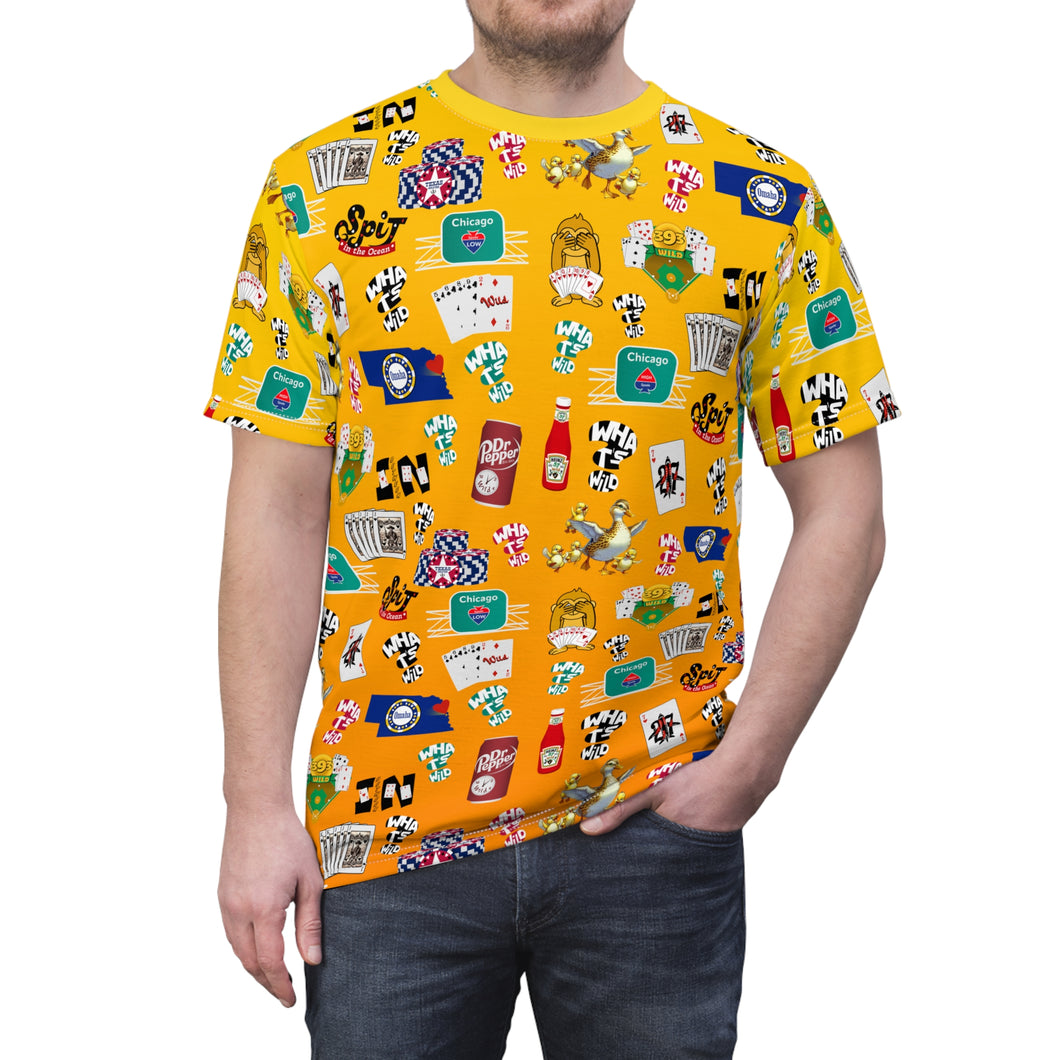 Colorful Graphic Tee for Fun & Festivities - Perfect for Parties & Casual Wear