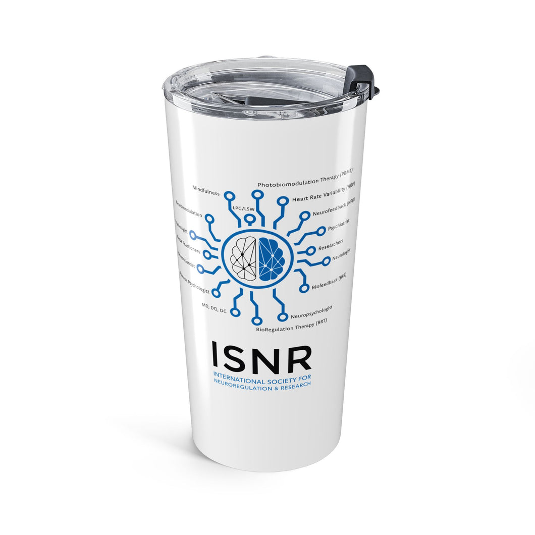 ISNR Neuroregulation Disciplines White Cup - Ringneck Tumbler 20oz