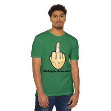 Load image into Gallery viewer, Middle Finger Multiple Sclerosis Unisex CVC Jersey T-shirt
