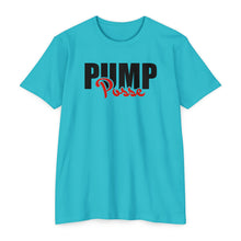 Load image into Gallery viewer, Pump Posse Unisex CVC Jersey T-Shirt - Fun and Comfortable Casual Wear
