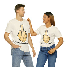 Load image into Gallery viewer, MS Middle Finger Unisex Jersey Crew Neck T-shirt
