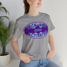 Load image into Gallery viewer, Kick Ass Mode Activated Fu@K Thyroid Cancer Unisex Jersey Short Sleeve Tee
