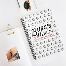 Load image into Gallery viewer, Burgs Health Spiral Notebook - Ruled Line
