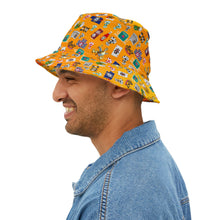 Load image into Gallery viewer, What’s Wild Colorful Retro Bucket Hat - Perfect for Game Nights &amp; Celebrations

