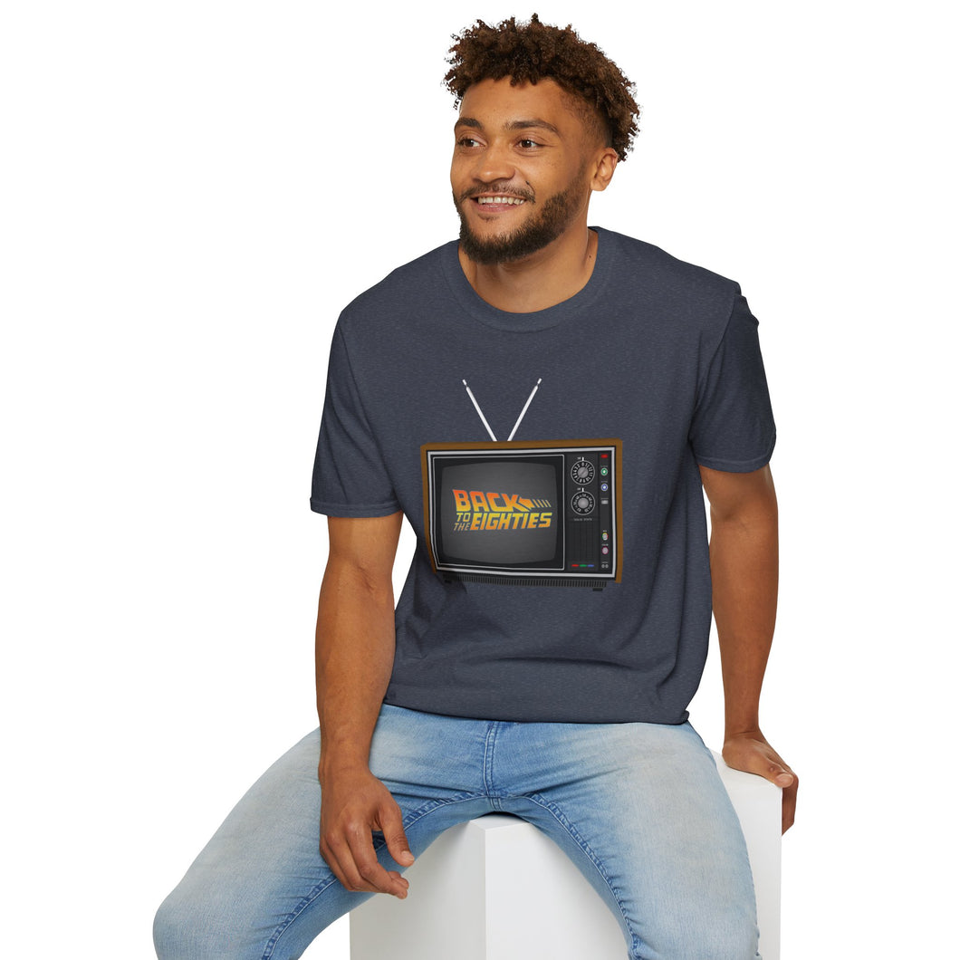 Vintage 80s Television TShirt Back to the Eighties