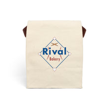 Load image into Gallery viewer, Rival Bakery Canvas Lunch Bag With Strap
