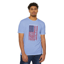 Load image into Gallery viewer, Independence Day USA Flag July 4th 2024 Unisex CVC Jersey T-shirt
