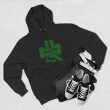 Load image into Gallery viewer, I’m Irish Kiss Me St Patricks Day Three-Panel Fleece Hoodie
