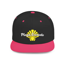 Load image into Gallery viewer, Playa Encanto Flat Bill Snapback Hat – Cool Beach Vibe Cap
