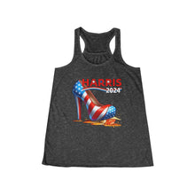 Load image into Gallery viewer, Harris for President 2024 Women&#39;s Flowy Racerback Tank
