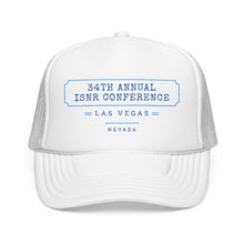Load image into Gallery viewer, ISNR 2026 Conference White Foam Trucker Hat

