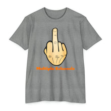 Load image into Gallery viewer, Middle Finger Multiple Sclerosis Unisex CVC Jersey T-shirt
