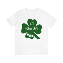 Load image into Gallery viewer, St. Patricks Day 2024 Kiss Me I am Irish Unisex Softstyle T-Shirt
