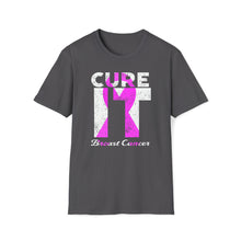 Load image into Gallery viewer, Cure It Breast Cancer Unisex Softstyle T-Shirt
