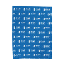 Load image into Gallery viewer, ISNR Cozy Velveteen Plush Blue Blanket
