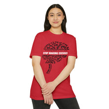 Load image into Gallery viewer, Stop Making Excuses Everything Starts In You Head Motivational Unisex CVC Jersey T-shirt
