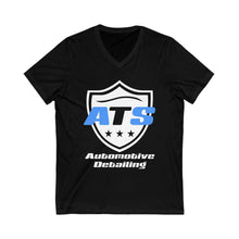 Load image into Gallery viewer, ATS Automotive Detailing Unisex Jersey Short Sleeve V-Neck Tee
