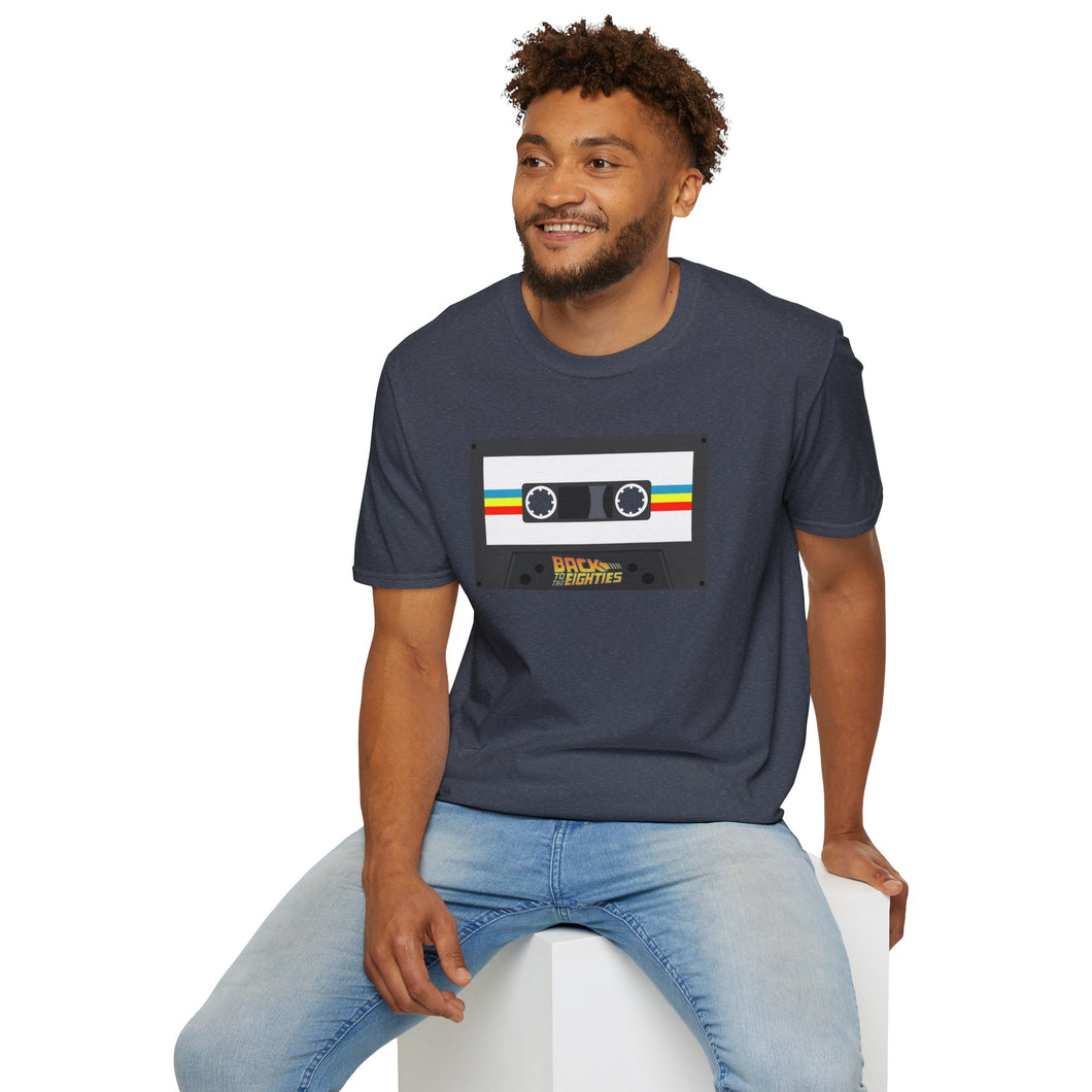 Vintage Cassette Tape T-Shirt Back to the Eighties
