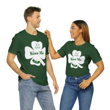 Load image into Gallery viewer, St. Patricks Day 2024 Kiss Me I am Irish Unisex Softstyle T-Shirt
