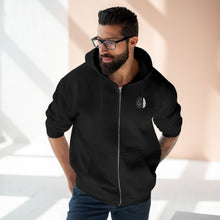 Load image into Gallery viewer, ISNR Brain Unisex Zip Hoodie in Black or White
