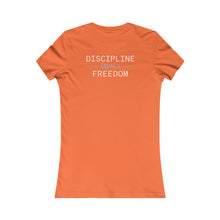 Load image into Gallery viewer, Health Coach heartbeat discipline equals freedom Women&#39;s Favorite Tee
